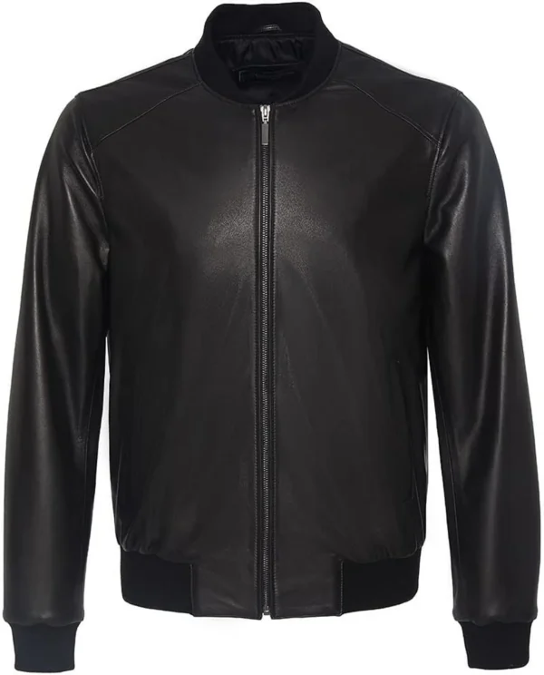 Mens Casual Lightweight Black Jacket