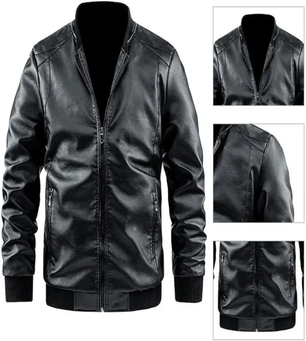 Men's Zipper Windproof Bomber jacket