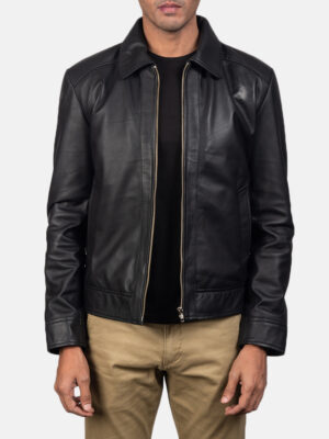 Inferno Black Leather Jacket