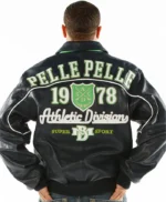 Pelle Pelle Athletic Division Real Leather Black Jacket