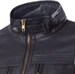 Men's Vintage Motorcycle Riding Leather Jacket