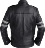 Mens Gamer Classic Six Pockets Leather Jacket